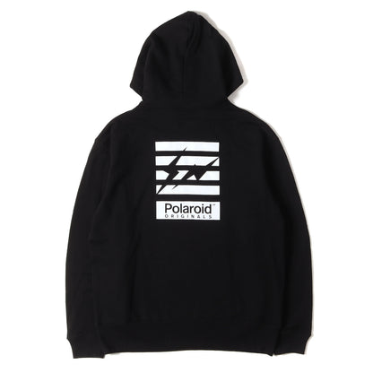 ×Polaroid Originals プリント スウェットパーカー(Hoodie)