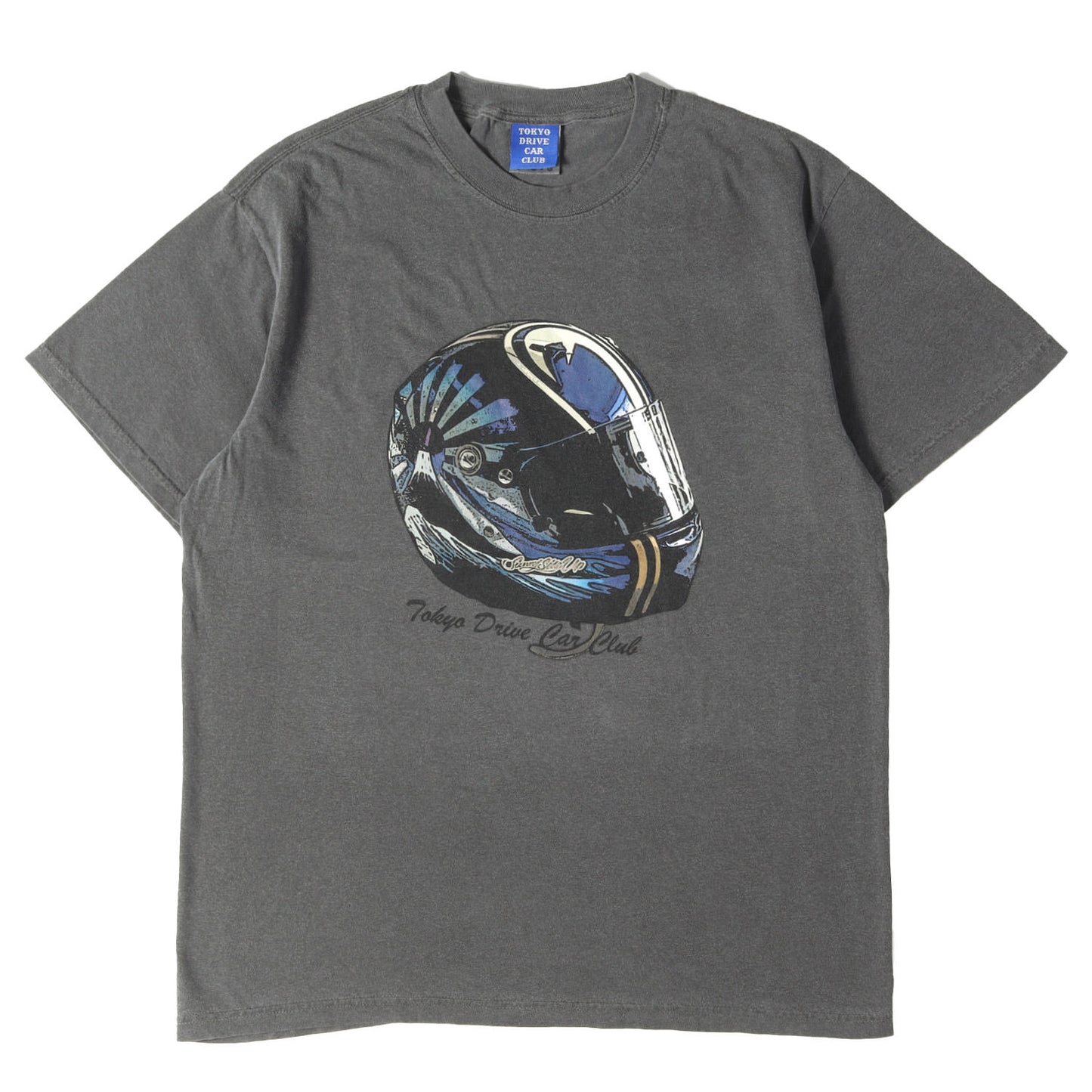 ピグメントダイ加工 グラフィック Tシャツ