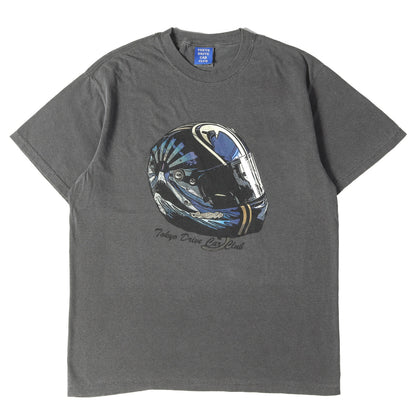 ピグメントダイ加工 グラフィック Tシャツ