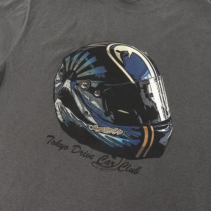 ピグメントダイ加工 グラフィック Tシャツ