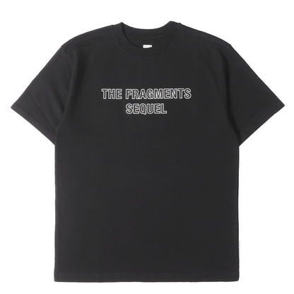 21AW ×fragment design ブランドロゴ クルーネック Tシャツ