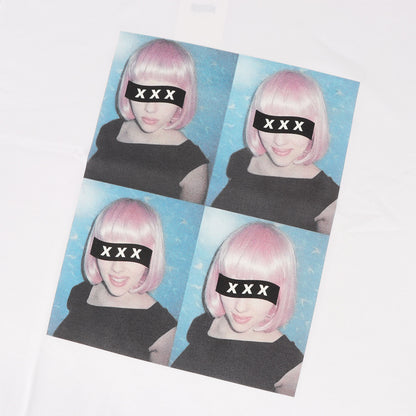 25SS スカーレット・ヨハンソン フォトプリント ロングスリーブ Tシャツ(LONG SLEEVE T-SHIRT)