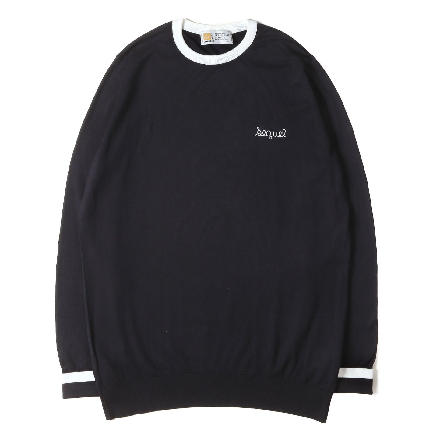 21SS ×fragment design ×JOHN SMEDLEY シーアイランドコットン ニット