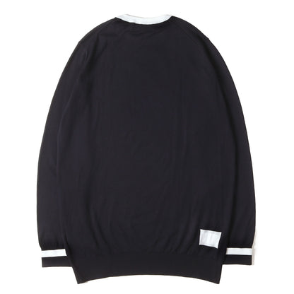 21SS ×fragment design ×JOHN SMEDLEY シーアイランドコットン ニット