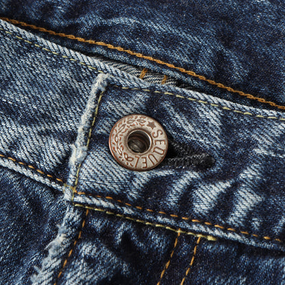 21AW ×fragment design ダメージリペア加工 デニムパンツ(DAMAGE DENIM PANTS)