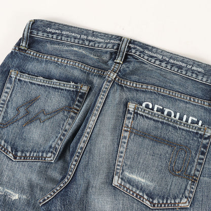 21AW ×fragment design ダメージリペア加工 デニムパンツ(DAMAGE DENIM PANTS)