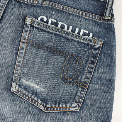 21AW ×fragment design ダメージリペア加工 デニムパンツ(DAMAGE DENIM PANTS)