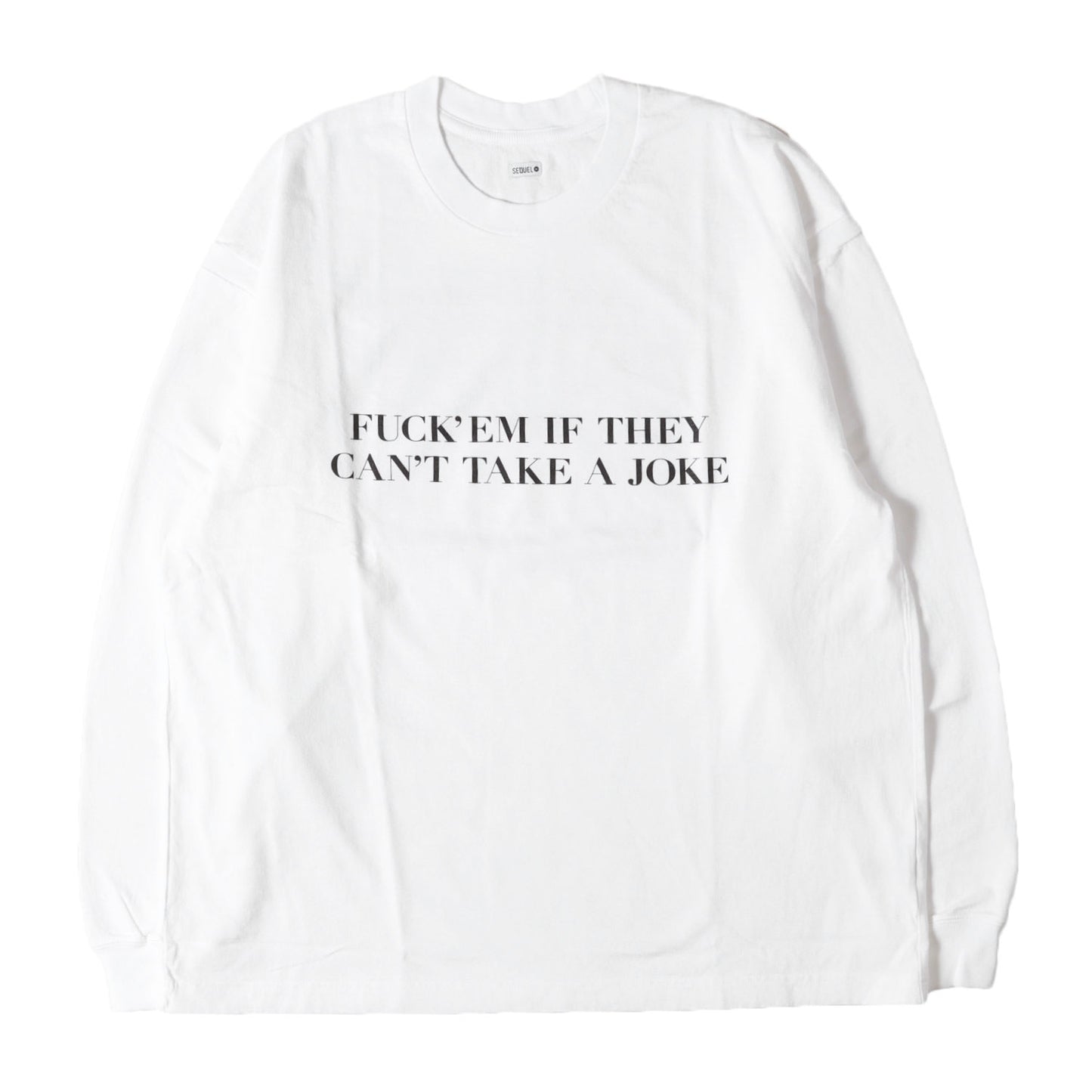 24SS メッセージロゴ ロングスリーブ Tシャツ(LONG SLEEVE T-SHIRT)