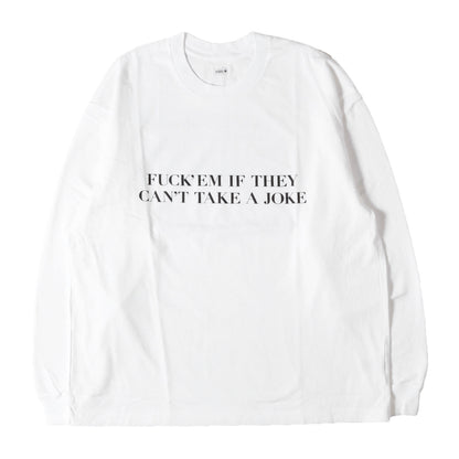 24SS メッセージロゴ ロングスリーブ Tシャツ(LONG SLEEVE T-SHIRT)