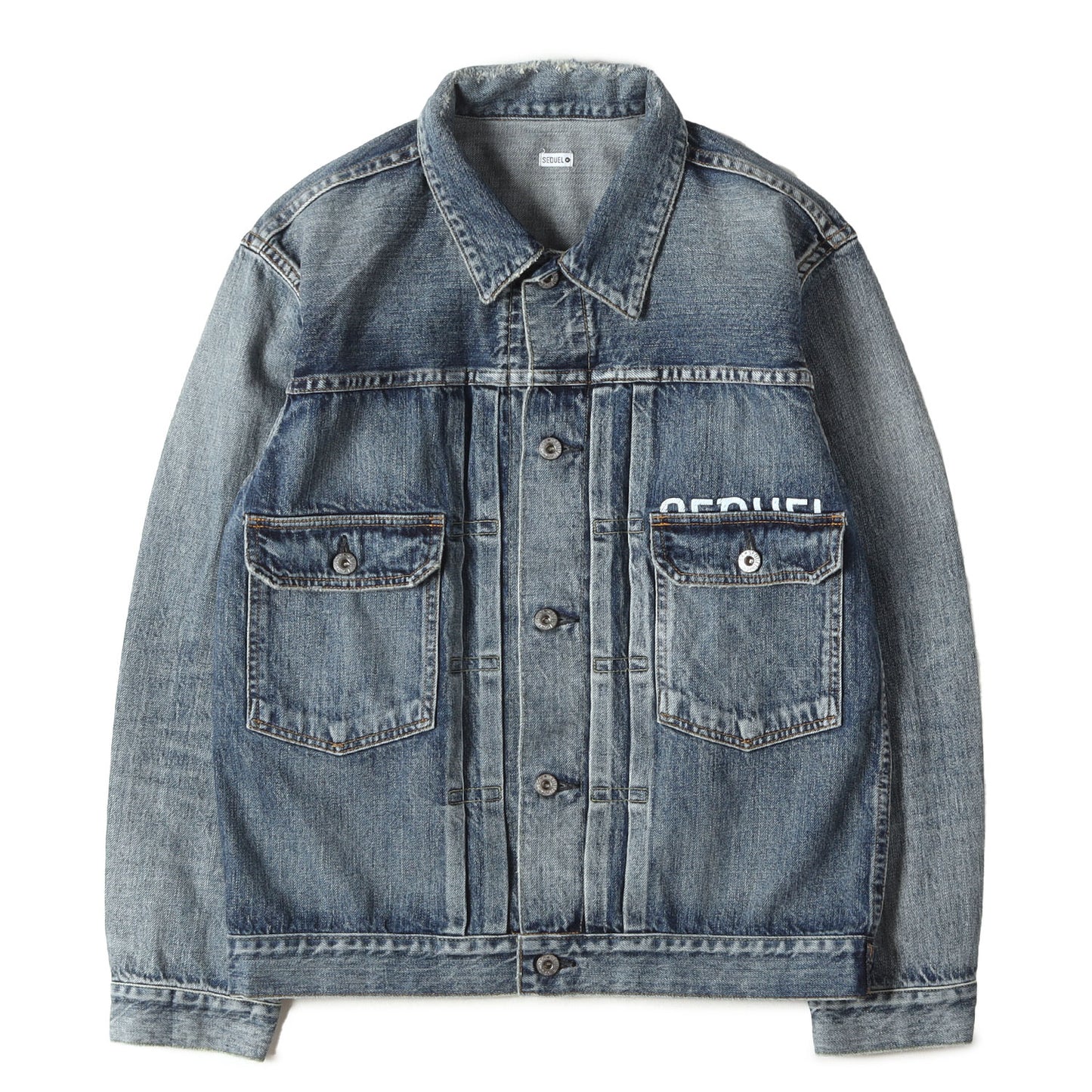21SS ×fragment design 2ndタイプ ヴィンテージ加工 デニムジャケット(DENIM JACKET)