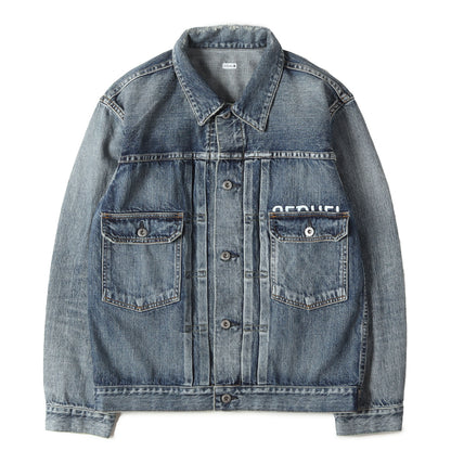 21SS ×fragment design 2ndタイプ ヴィンテージ加工 デニムジャケット(DENIM JACKET)