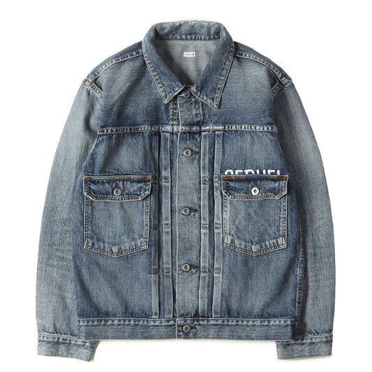 21SS ×fragment design 2ndタイプ ヴィンテージ加工 デニムジャケット(DENIM JACKET)