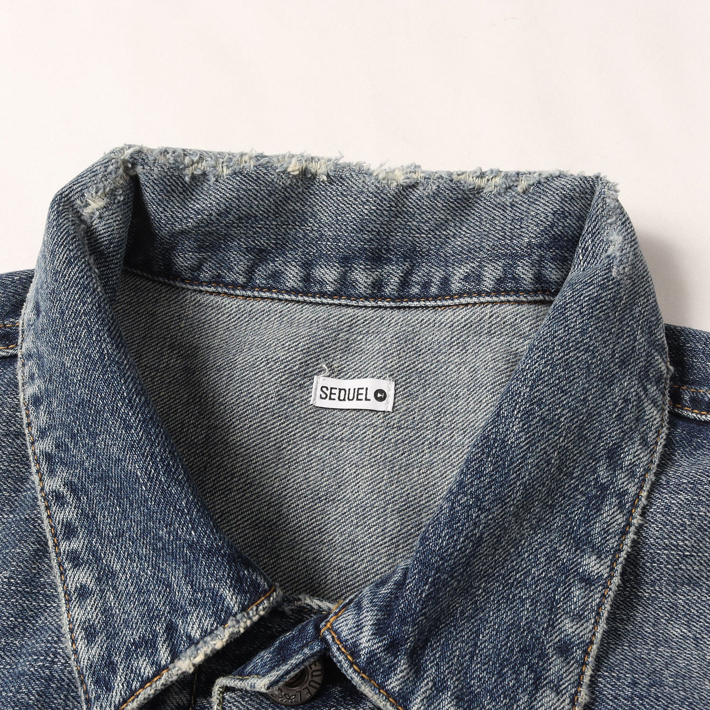 21SS ×fragment design 2ndタイプ ヴィンテージ加工 デニムジャケット(DENIM JACKET)