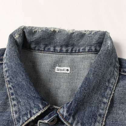 21SS ×fragment design 2ndタイプ ヴィンテージ加工 デニムジャケット(DENIM JACKET)