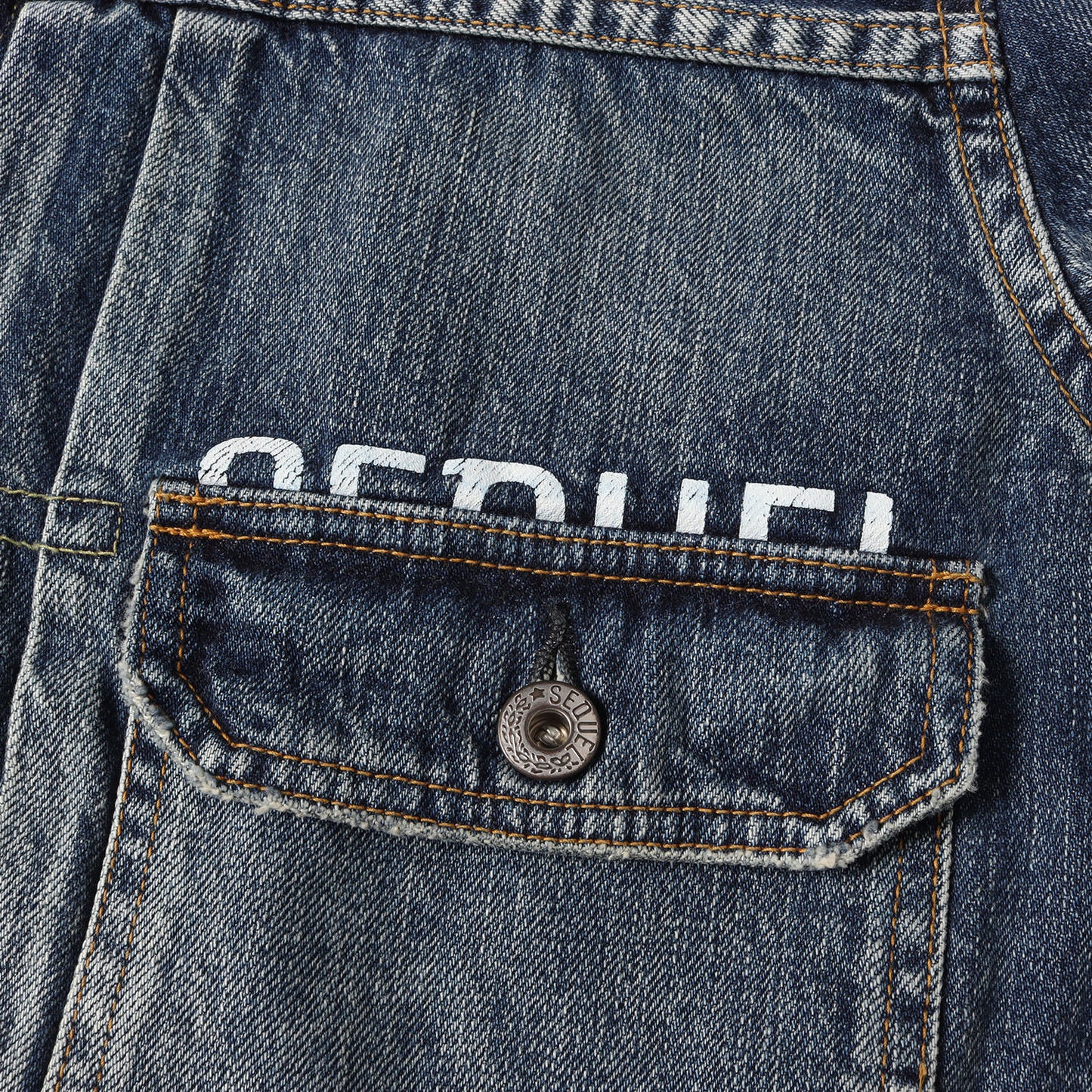 21SS ×fragment design 2ndタイプ ヴィンテージ加工 デニムジャケット(DENIM JACKET)