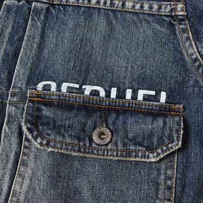 21SS ×fragment design 2ndタイプ ヴィンテージ加工 デニムジャケット(DENIM JACKET)