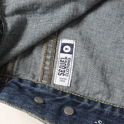 21SS ×fragment design 2ndタイプ ヴィンテージ加工 デニムジャケット(DENIM JACKET)