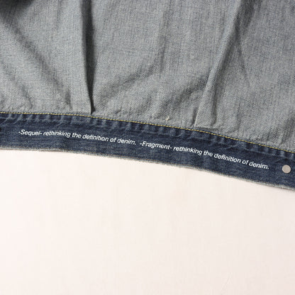 21SS ×fragment design 2ndタイプ ヴィンテージ加工 デニムジャケット(DENIM JACKET)
