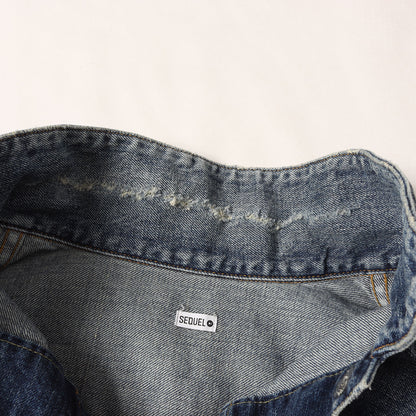 21SS ×fragment design 2ndタイプ ヴィンテージ加工 デニムジャケット(DENIM JACKET)