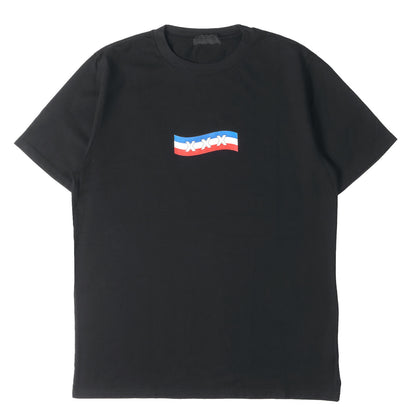 ×THE CONVENI トリコロールBOXロゴ Tシャツ