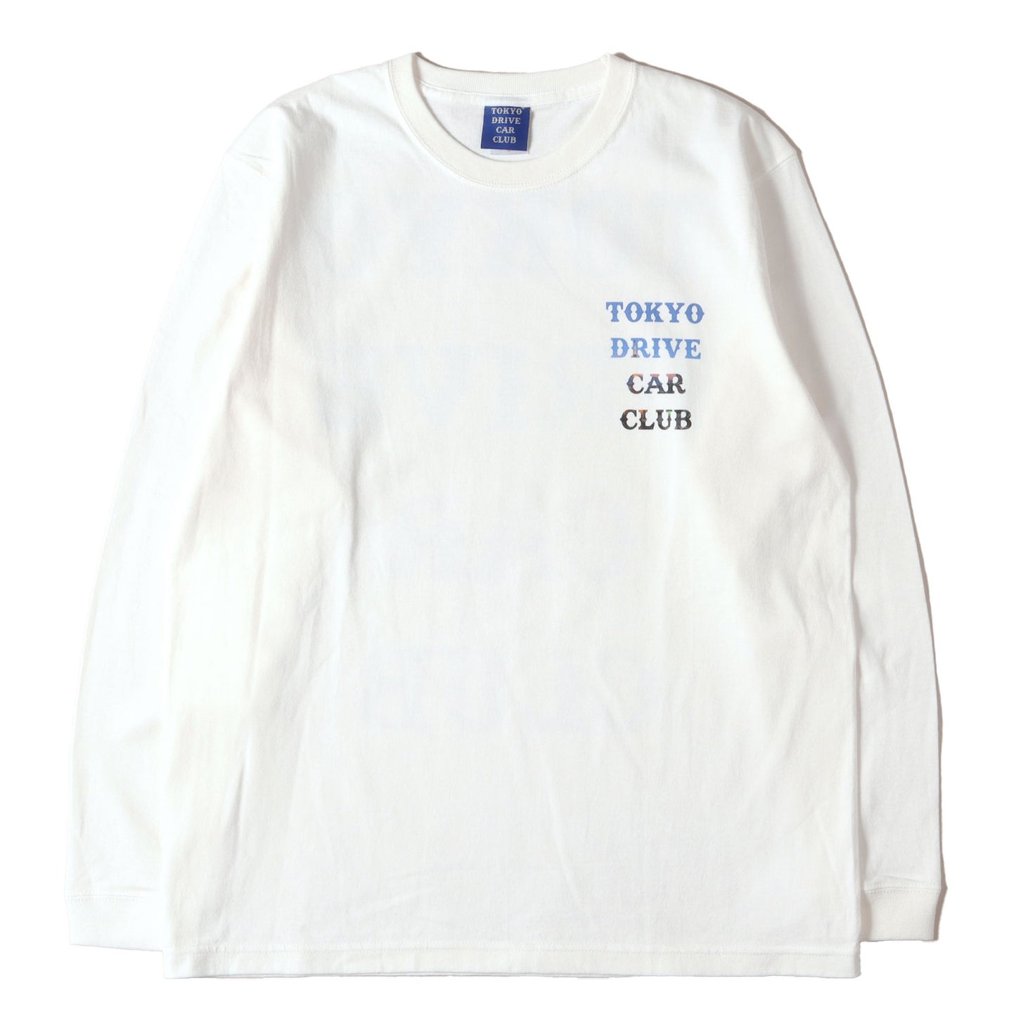東京タワー 夜景柄 ブランドロゴ ロングスリーブ Tシャツ