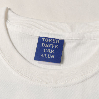 東京タワー 夜景柄 ブランドロゴ ロングスリーブ Tシャツ