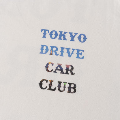 東京タワー 夜景柄 ブランドロゴ ロングスリーブ Tシャツ
