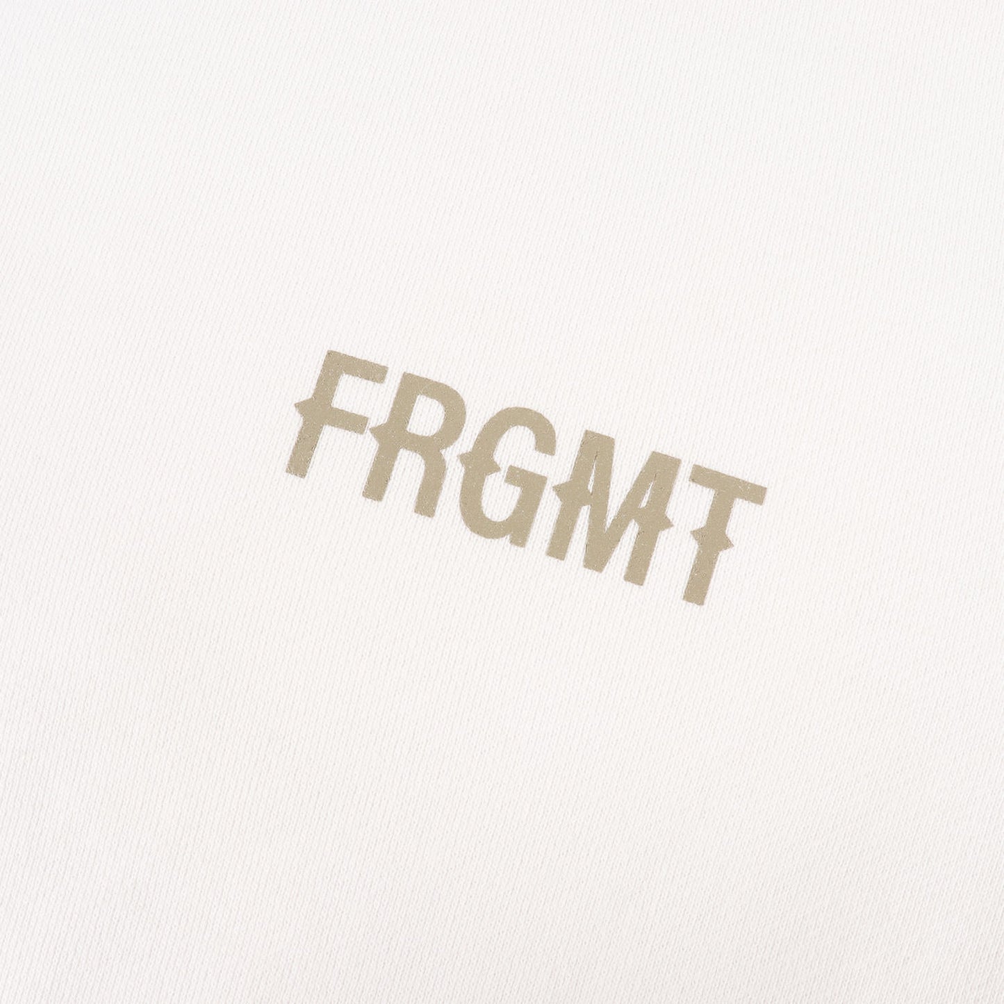 24AW ×fragment design コラボロゴ クルーネック スウェット