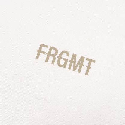 24AW ×fragment design コラボロゴ クルーネック スウェット