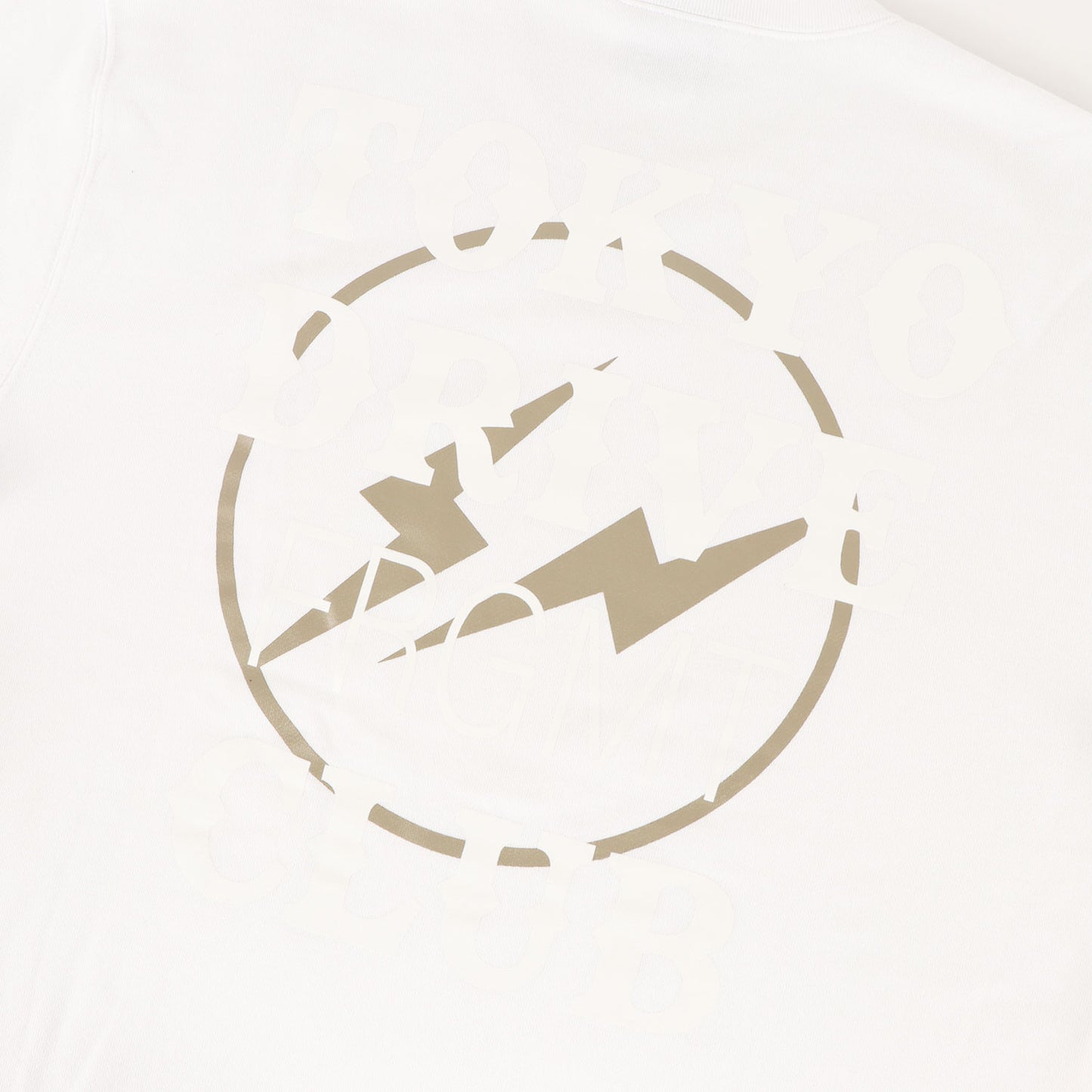 24AW ×fragment design コラボロゴ クルーネック スウェット