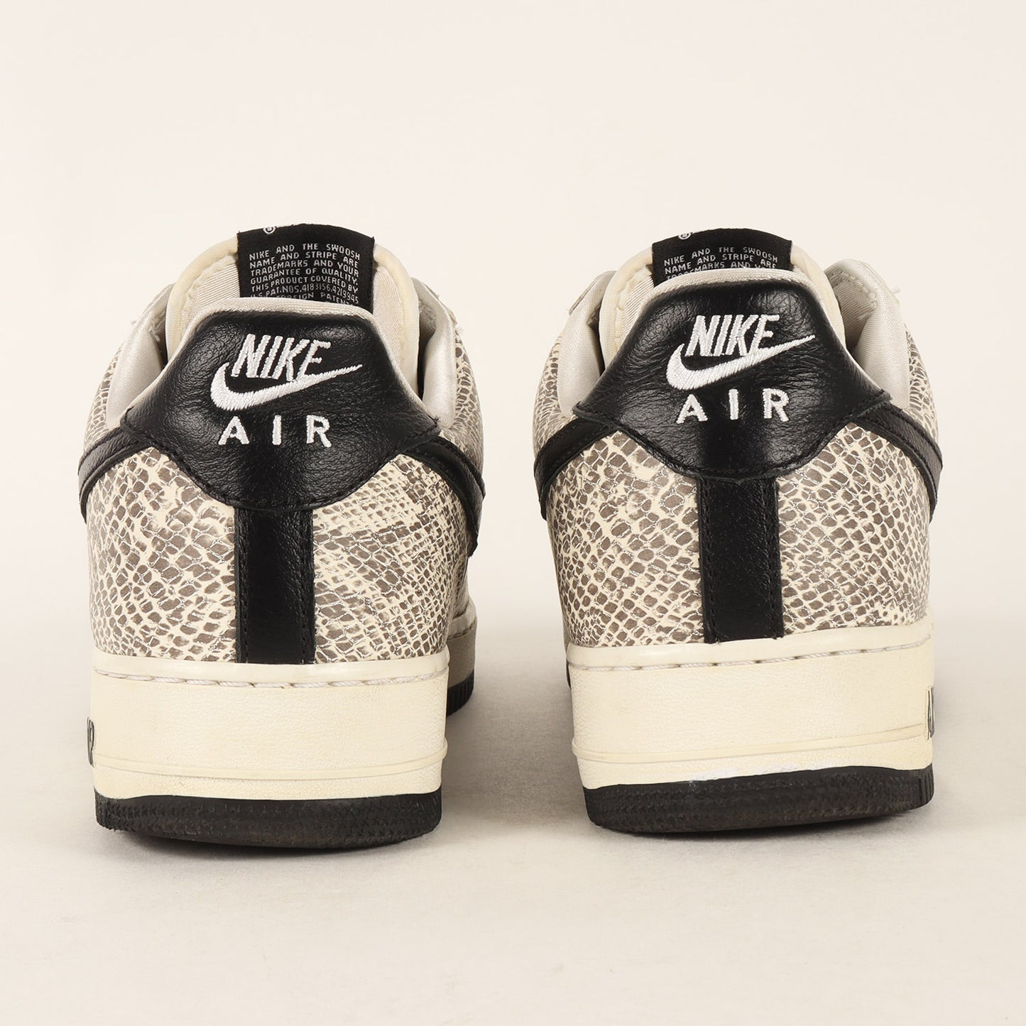 AIR FORCE 1 LOW RETRO COCOA SNAKE / 白蛇 (2018年製 / 845053-104)