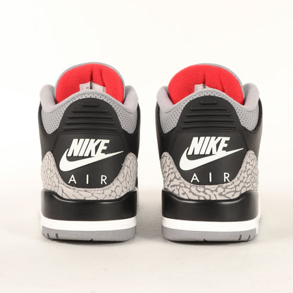 AIR JORDAN 3 RETRO BLACK CEMENT (2024年製 / DN3707-010)