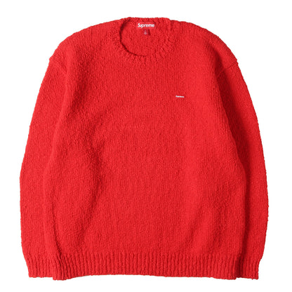 24SS スモールBOXロゴ ブークレニット セーター(Boucle Small Box Sweater)