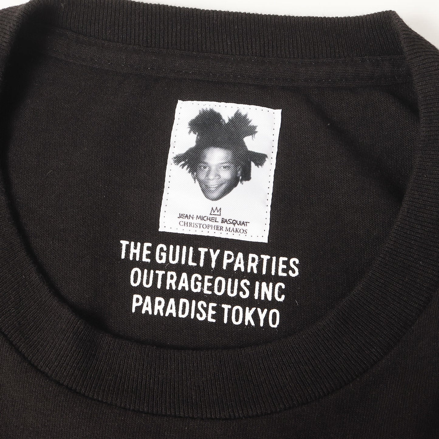 23SS ×JEAN-MICHEL BASQUIAT バスキア フォト Tシャツ(CREW NECK T-SHIRT)