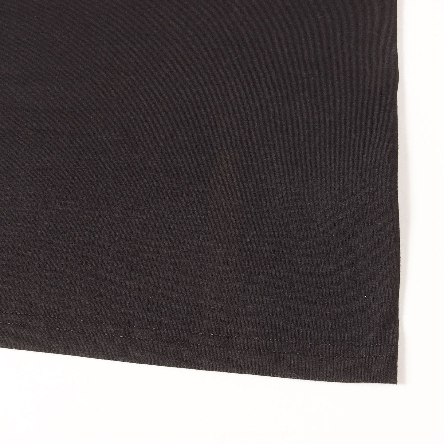 22AW 首リブ ロゴ刺繍 ロングスリーブ Tシャツ(L/S RIBBED EMBROIDERED TEE)