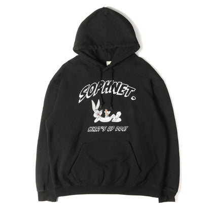 23SS ×LOONEY TUNES ×SCREENSTARS バックスバニー スウェットパーカー(PULLOVER SWEAT HOODIE)