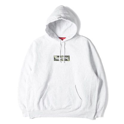 23AW カモフラージュ BOXロゴ スウェットパーカー(Box Logo Hooded Sweatshirt)