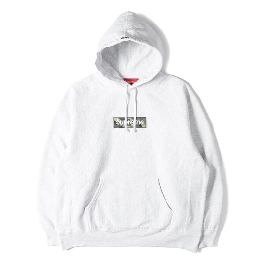 23AW カモフラージュ BOXロゴ スウェットパーカー(Box Logo Hooded Sweatshirt)