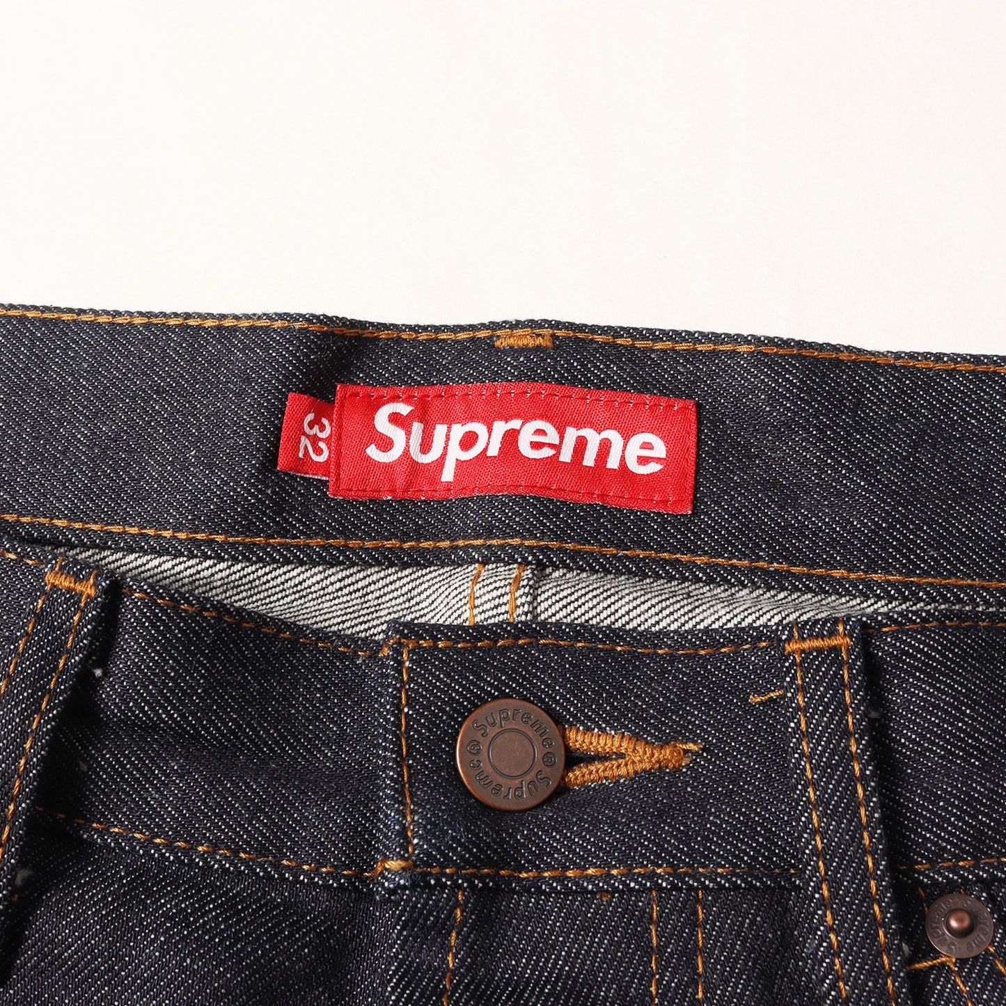 25AW リジッド ルーズフィット セルビッチ デニムパンツ(Rigid Loose Fit Selvedge Jean)
