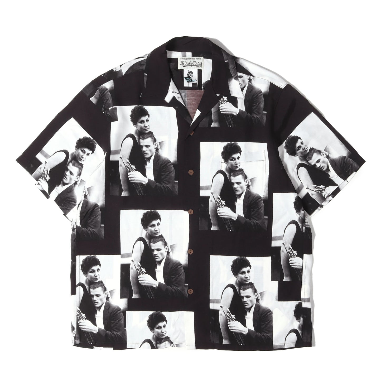 22SS ×CHET BAKER レーヨン ハワイアンシャツ / アロハシャツ(HAWAIIAN SHIRT)