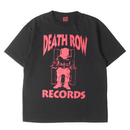 25AW ×DEATH ROW RECORDS ウォッシュド ヘビー Tシャツ(WASHED HEAVY WEIGHT CREW NECK T-SHIRT)