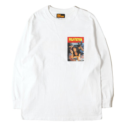 24AW ×PULP FICTION フォトプリント ロングスリーブ Tシャツ(CREW NECK LONG SLEEVE T-SHIRT)