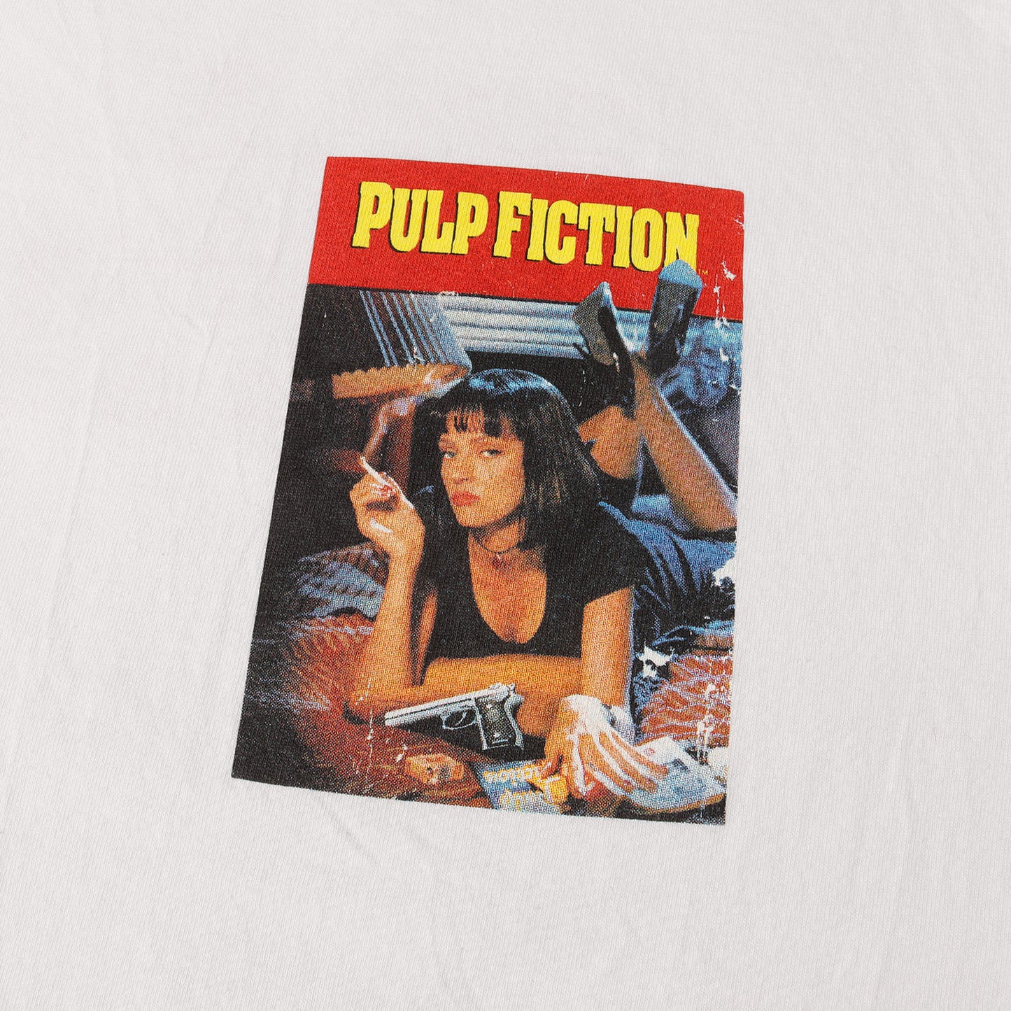 24AW ×PULP FICTION フォトプリント ロングスリーブ Tシャツ(CREW NECK LONG SLEEVE T-SHIRT)