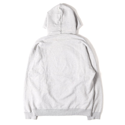 23AW ブランドロゴ刺繍 ヘビー スウェットパーカー(HEAVY WEIGHT PULLOVER HOODED SWEAT SHIRT)