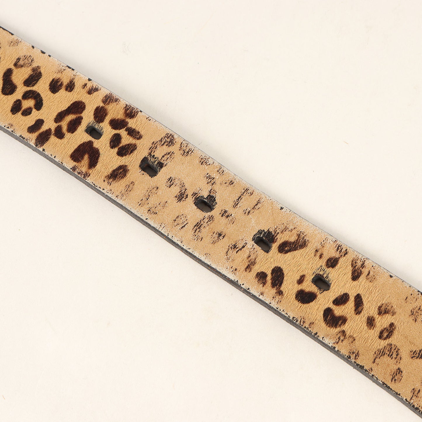 ×Levi's レオパード柄 ハラコレザー ベルト(Leopard Belt)