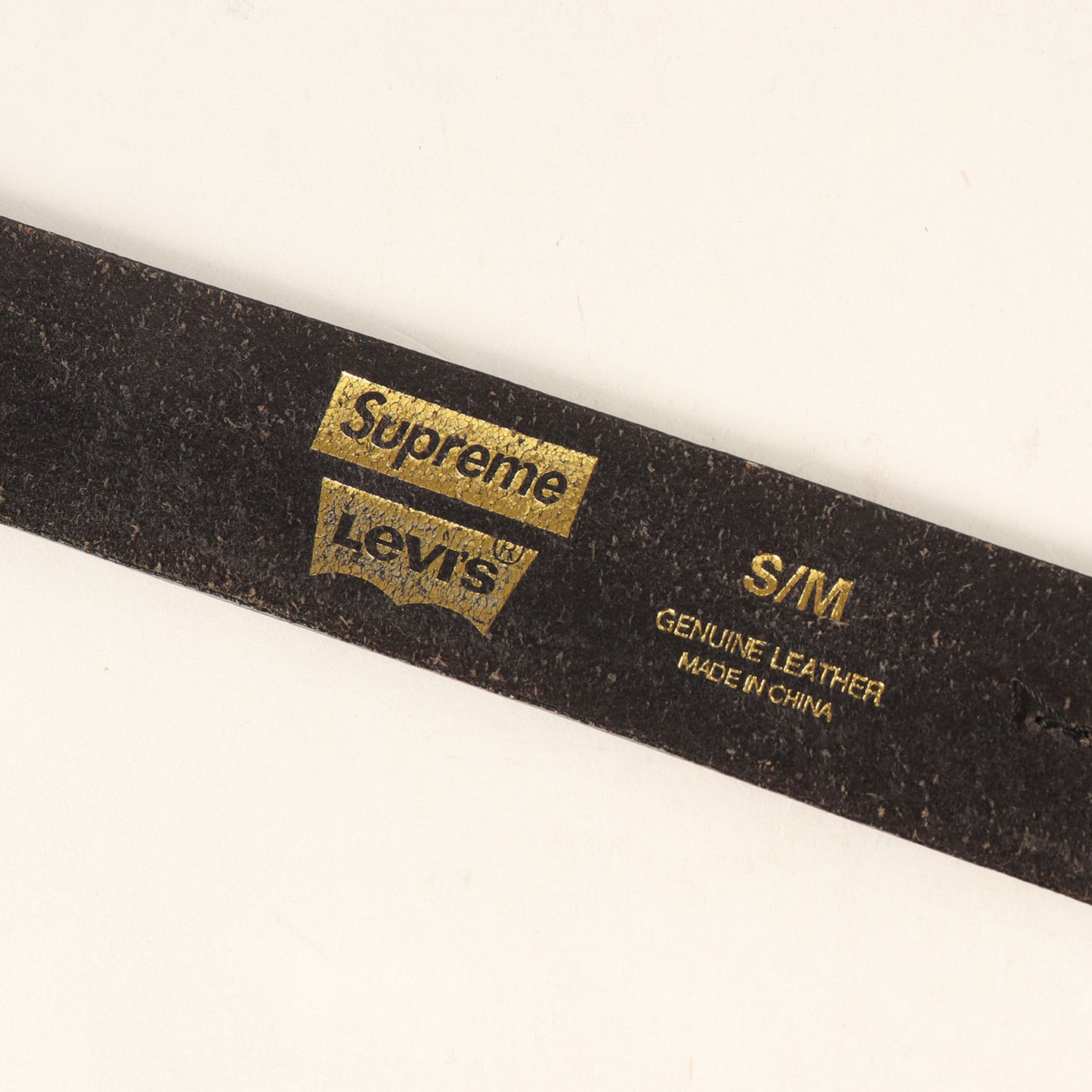 ×Levi's レオパード柄 ハラコレザー ベルト(Leopard Belt)