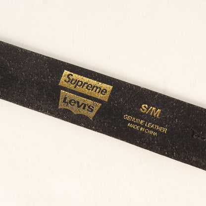 ×Levi's レオパード柄 ハラコレザー ベルト(Leopard Belt)