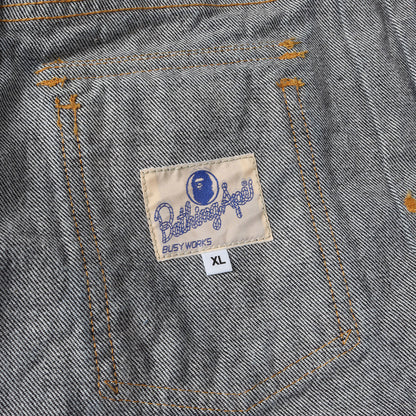 チャンピオンロゴ刺繍 デニムジャケット(CHAMPION DENIM JACKET)