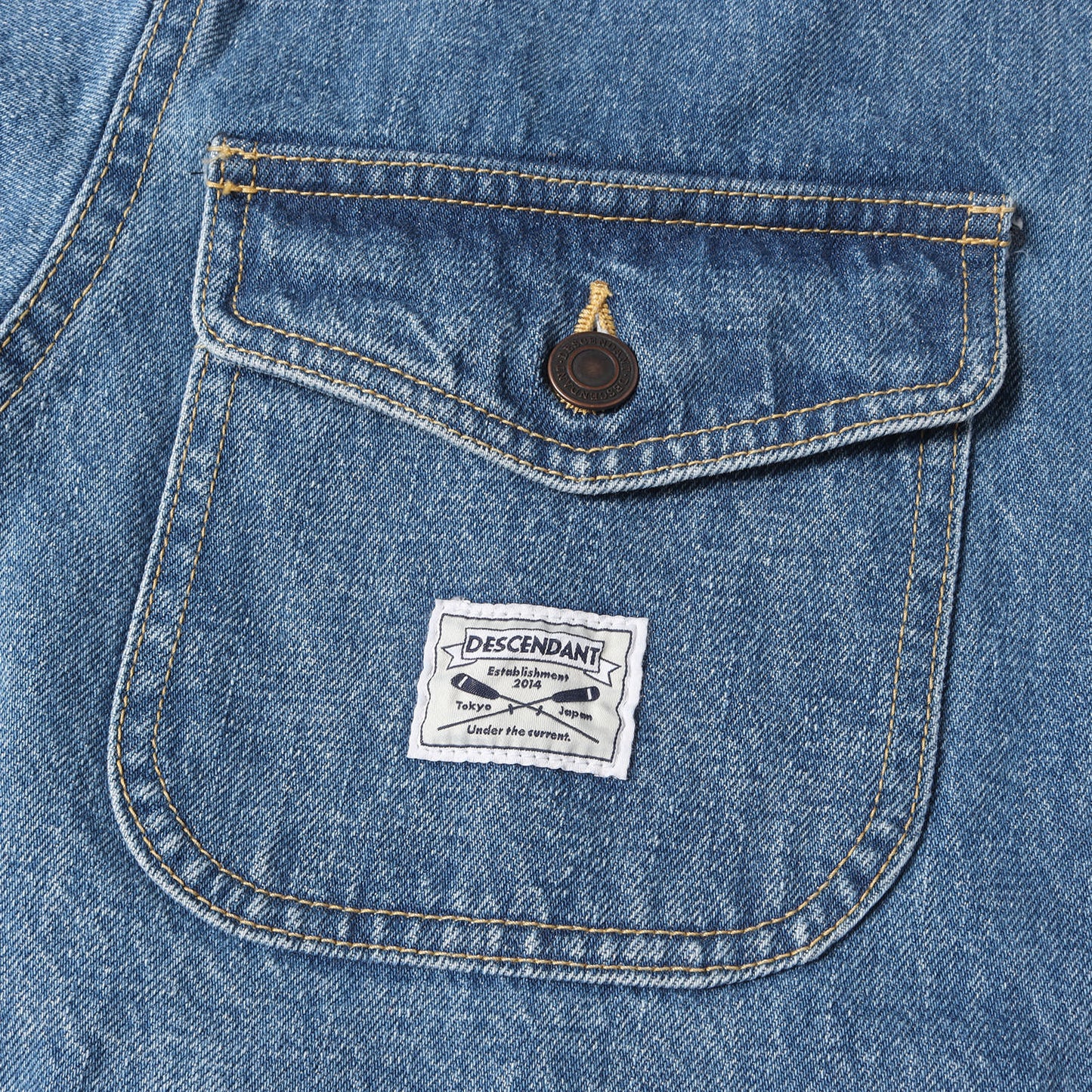25SS バイオストーンウォッシュ加工 ランチ デニムジャケット(RANCH DENIM JACKET)