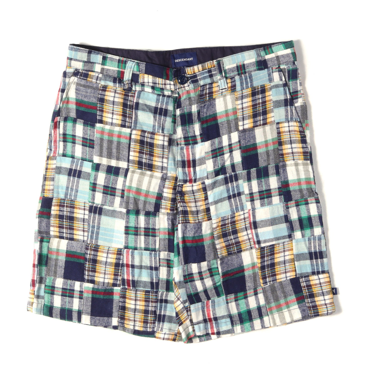 21SS パッチワーク チェックネル ショーツ(DC-6 PATCHWORK SHORTS)